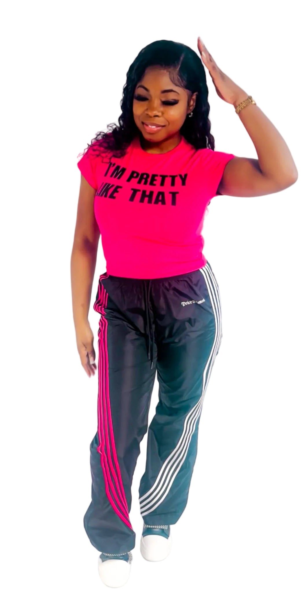 I'M PRETTY LIKE THAT - Crop Top Tee (BOGO) – Price Diamond